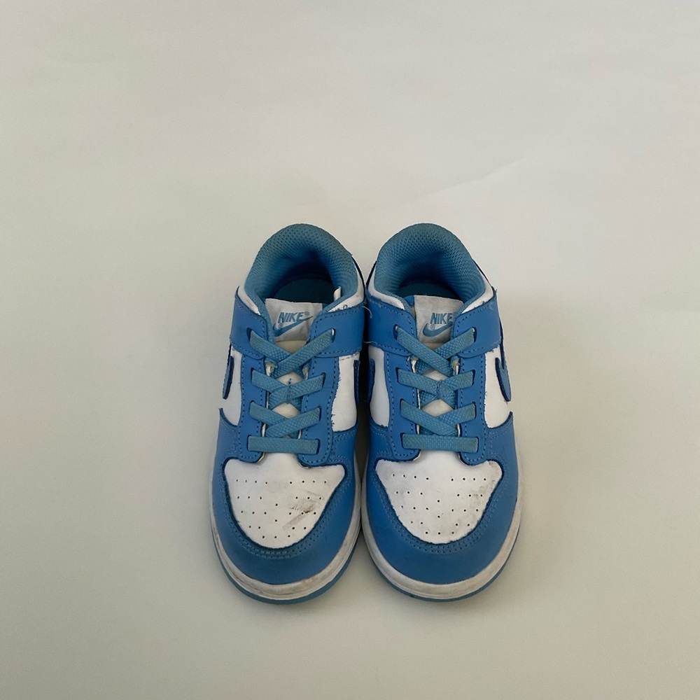 NIKE Kids University Blue Dunk Low Size 9C